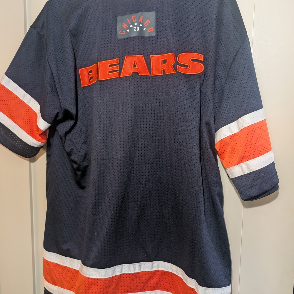Chicago Bears Navy and Orange Jersey - Picture 2 of 3